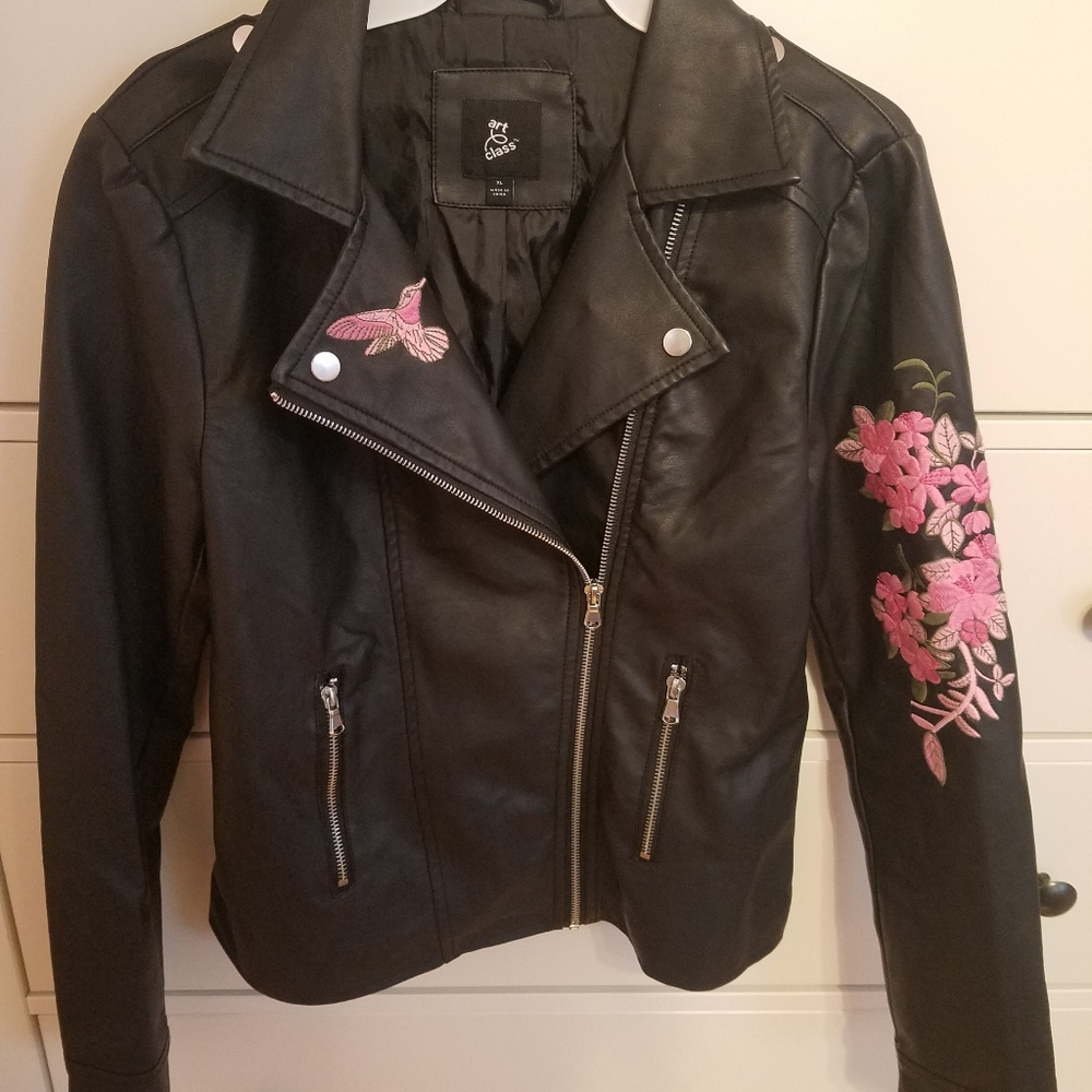 XL leather jacket